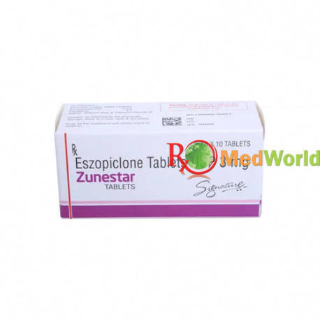 Eszopiclone (Zunestar)